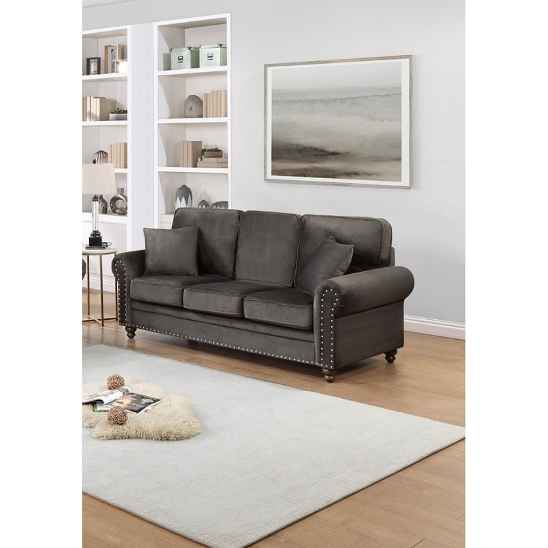 Ensemble de coussins de canapé Modern Luxury, Brun