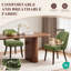49cm H Fabric Upholstered Side Chair in Light Brown-134554937