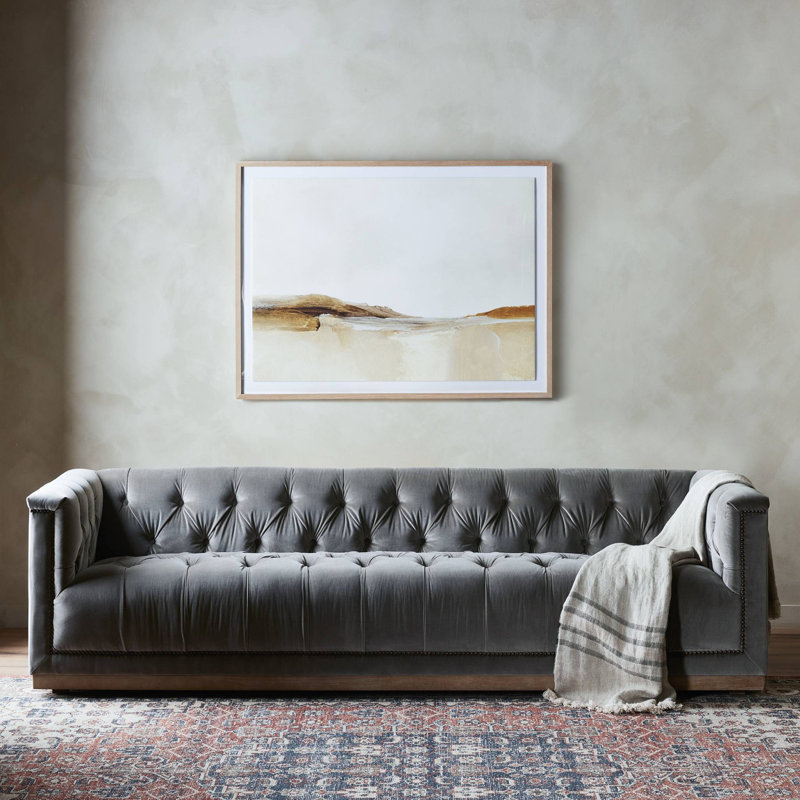Maxx Sofa, Sapphire Birch Polyester Blend, 95"