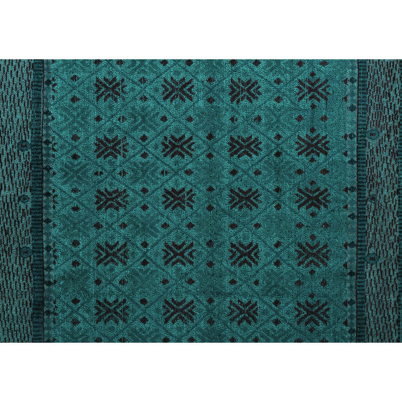 Jacleen Washable Geometric Indoor Rug, Runner 2' x 5'