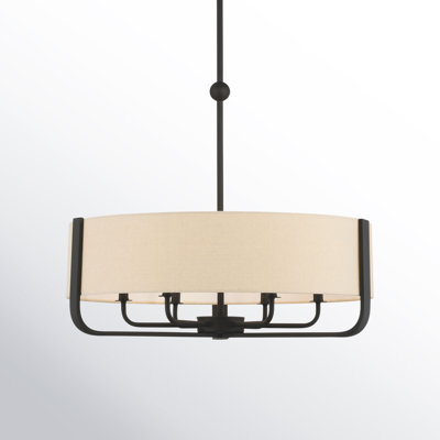 Lustre cylindrique à intensité variable 6 lumières Varcesile
