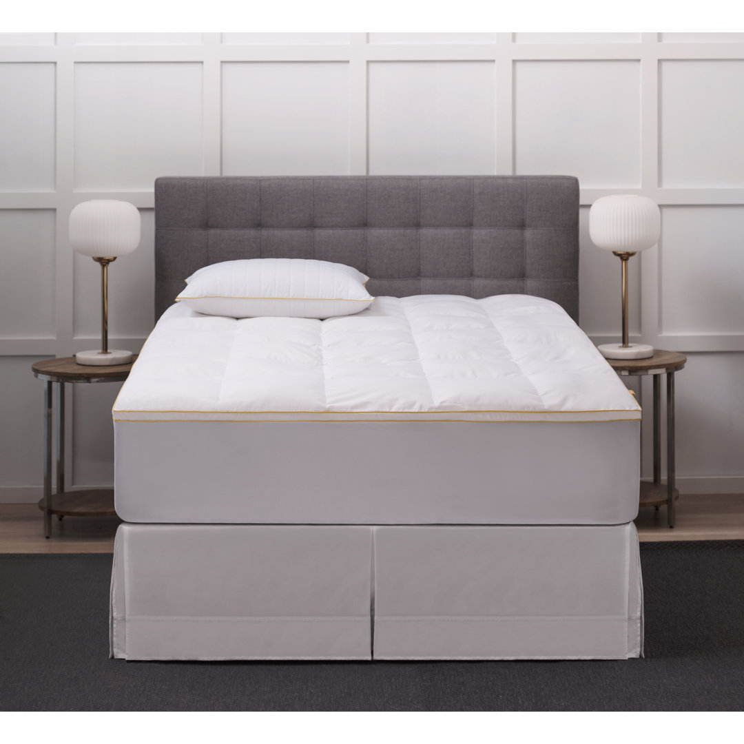 Simmons 2" White Duck Feather Mattress Topper Simmons Bed 