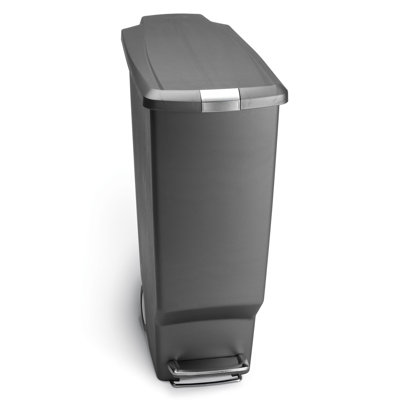 Simplehuman 40L Plastic Slim Pedal Bin