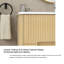 Meuble-lavabo mural simple 36 po avec lavabo-105590277