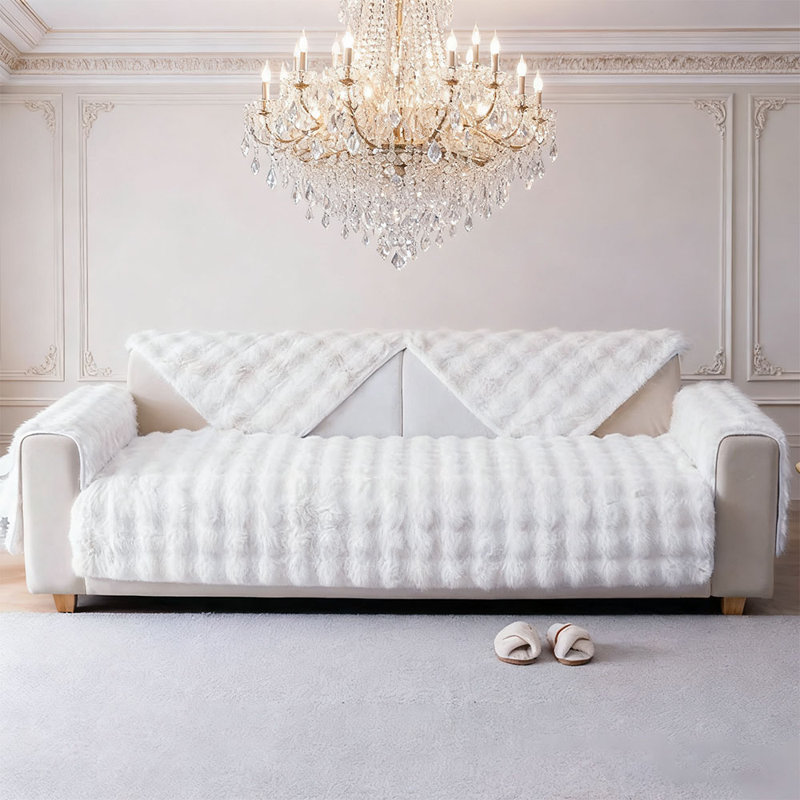 Sofa Slipcover, White