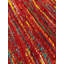 Canvello Red Flat-Weave Tufted Sari Silk - 6' X 9' - 9' X 12'