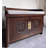 Traditional Carved Solid Wood Shoe Storage Bench With Cushion