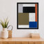 Composition encadrée sur papier par Theo Van Doesburg, reproduction-620235886-620235873
