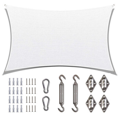 Toile d'ombrage rectangulaire Amgo
