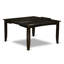 6 Piece Dining Set Contains a Square Dining Room Table with Butterfly Leaf and 4 Kitchen Chairs with a Bench, Cappuccino