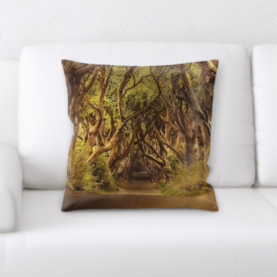 Microsuede Throw Pillow