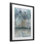 Impression discrète sous verre encadrée, design par Sally Swatland