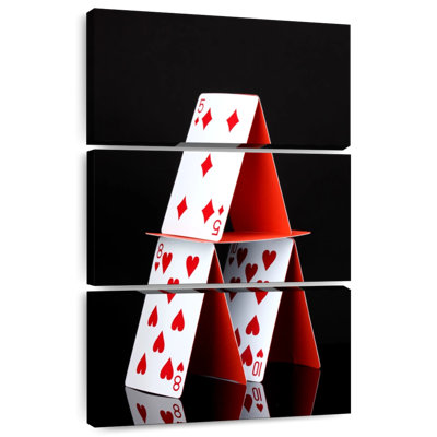 Cartes à jouer empilées Senne