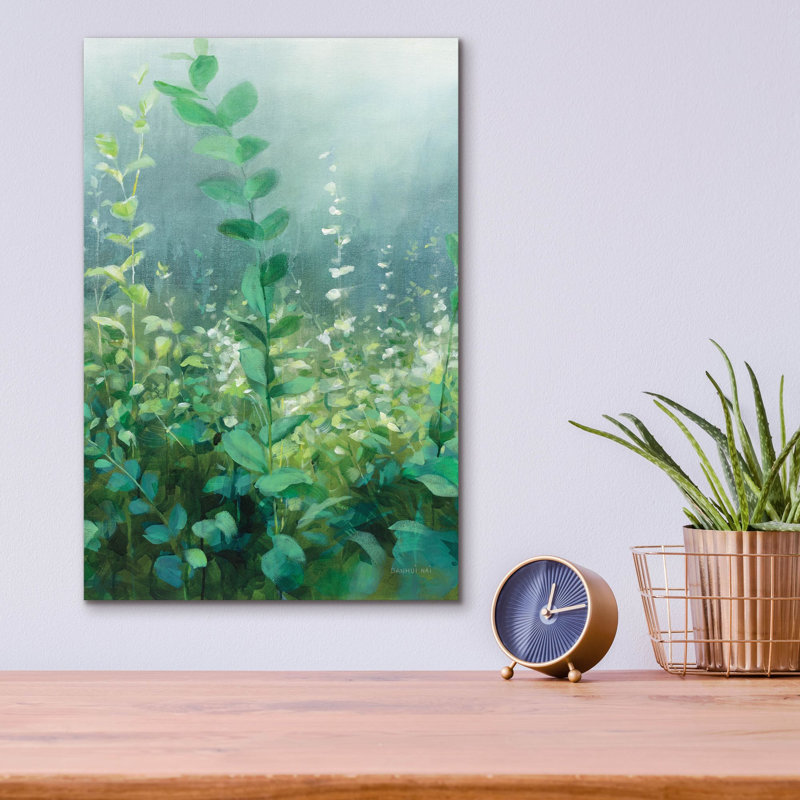 «On The Trail C» par Danhui Nai, art mural en verre acrylique, H 16 po x l 12 po x P 0,13 po