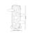 Simple Design Black Cat Climbing Frame