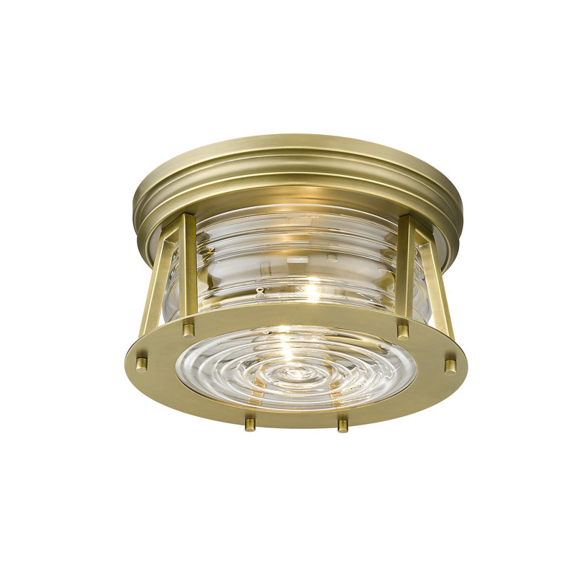 Plafonnier encastré 2 lumières Jayce, Bronze