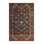 Machine Washable Art Deco Black Area Rug