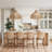 Pompano 1 - Dreamy Palm Fibers Pendant Light – 24" Natural Dome 1-Light Polished Handwoven Dimmable Hanging Light in Boho, Country, Farmhouse, Modern Farmhouse & Mid-Century Modern Style, for Kitchen Island, Kitchen, Dining Room, Living Room or Bedroom-138760191