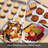 Baking Sheet With Cooling Rack Set Of 6, 3 Premium Stainless Steel Cookie Sheets And 3 Wire Racks, Kitchen Nonstick Baking Pans Set Includes 3 Different Sizes, Heavy Duty Non Toxic