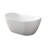 56'' x 32'' Freestanding Soaking Resin Bathtub