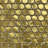Amalfi Gold 1" x 1" Glass Penny Round Wall & Floor Tile