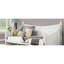 Lit de jour simple en bois blanc-1200776725