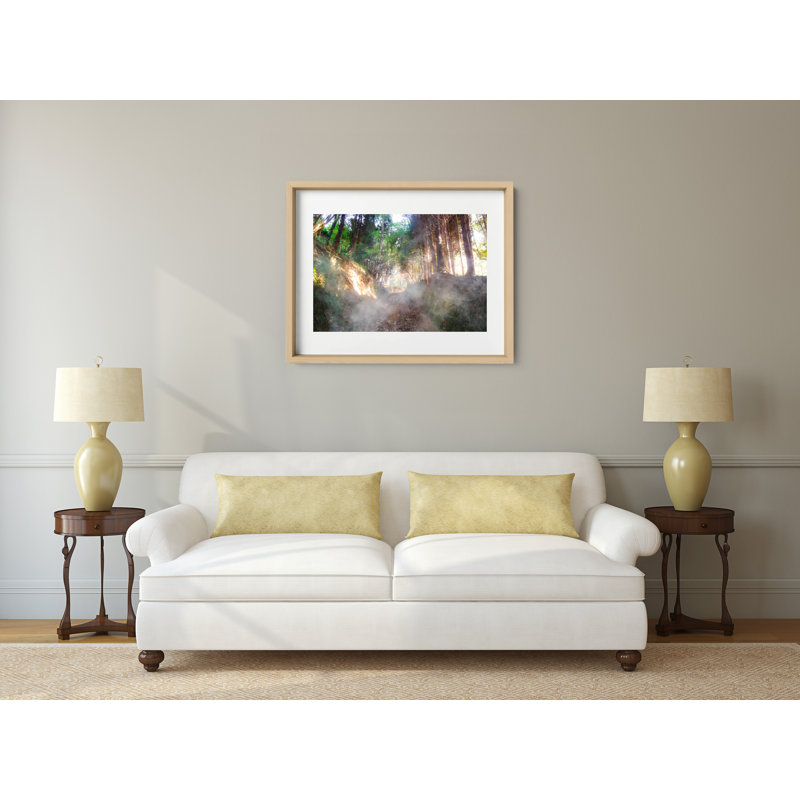 Into The Mystic Print by Joseph Regan, 26" H x 36" W x 0.75" D, Natural
