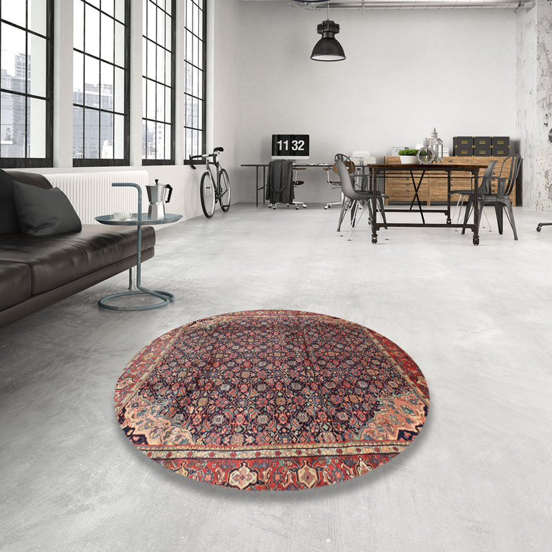 Oriental Indoor Rug, Round 5'