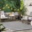 Tapis rayé intérieur / extérieur Melodi-408543860