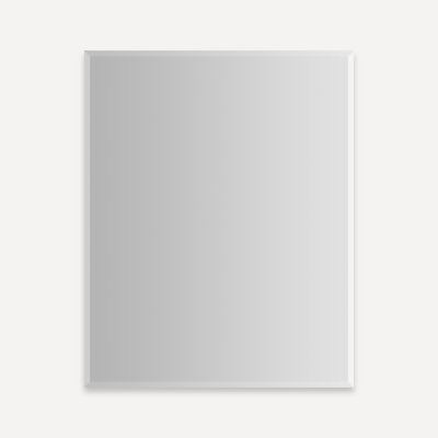 M Series Reserve Surface Mount or Recessed Frameless Medicine Cabinet with Adjustable Shelves and Lighting and Electrical Outlet