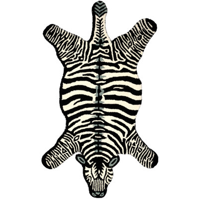 Tapis zébré Yogic Asana de Mirzapur