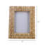 Alodee Natural Wicker / Rattan Picture Frame with Mat-1474886952