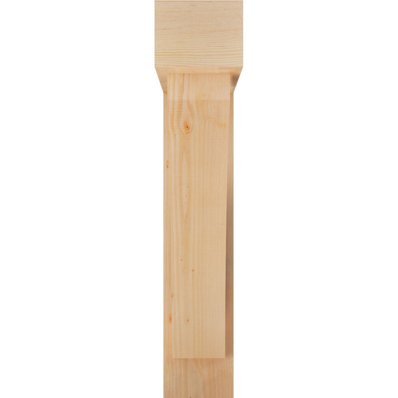 Support de bloc Thorton avec entretoise décalée, 42 x 34, Sapin Douglas de l 8 po (scié brut)