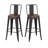 Claytor Iron Outdoor 77cm Bar Stool