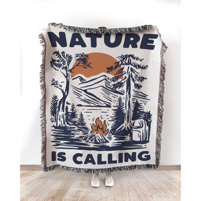 Hand Woven Throw Blanket