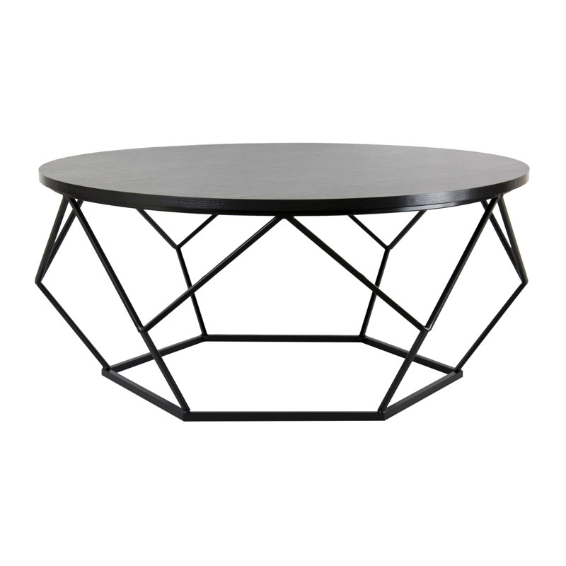 Frame Coffee Table, Black, Black
