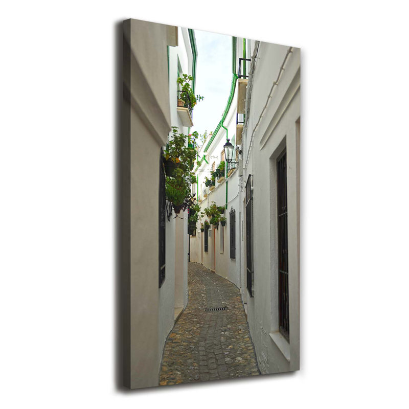 Streets Of Andalusia - Wrapped Canvas Print