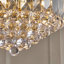 Kacey 3 - Light Crystal Chandelier