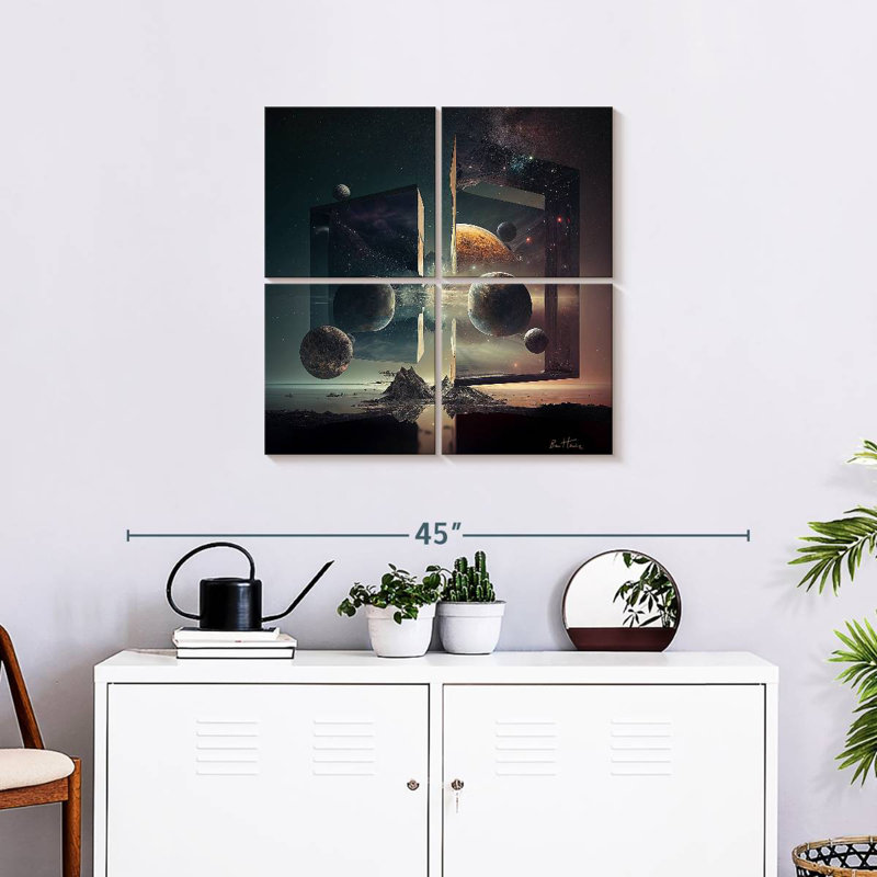 Kelan Multiverses, 26" H x 26" W