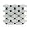Marble Octagon and Dot Mosaic Wall & Floor Tile