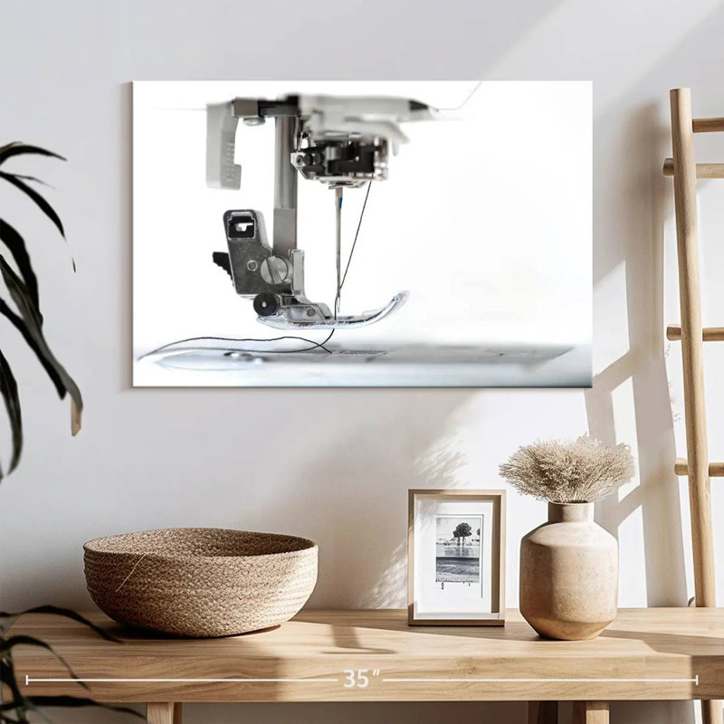 Senne Sewing Machine Close-Up, 16" H x 24" W