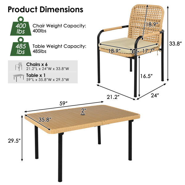 Dimensions du produit