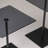 Modern Coffee Table Set (2 Pieces), Black & Fume Color, 15.7 x 17.7 x 15.7 inches & 15.7 x 19.7 x 15.7 inches | 100% Tempered Glass Top & 100% Melamine Coated Particle Board Frame | Stylish & Durable for Living Room Décor-962991194-962991196