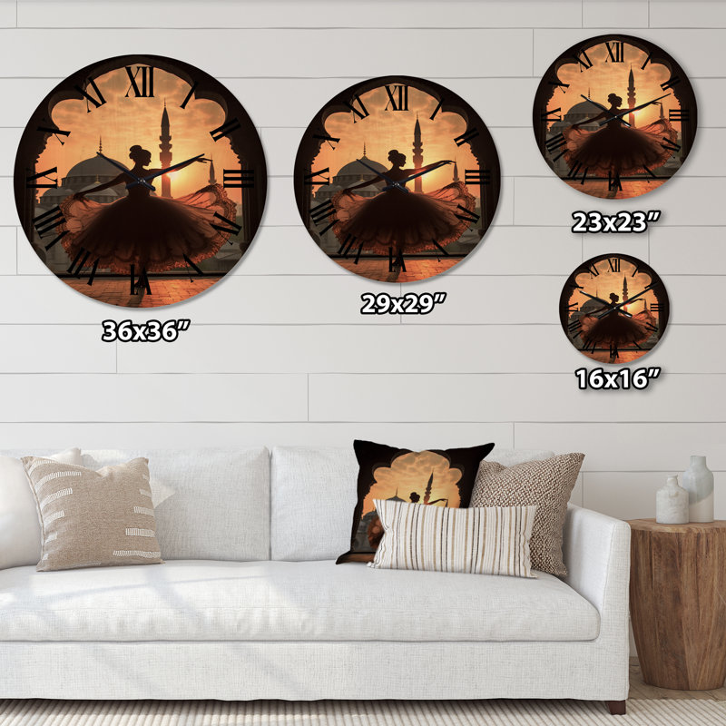 Horloge murale Itiaba, Moyenne
