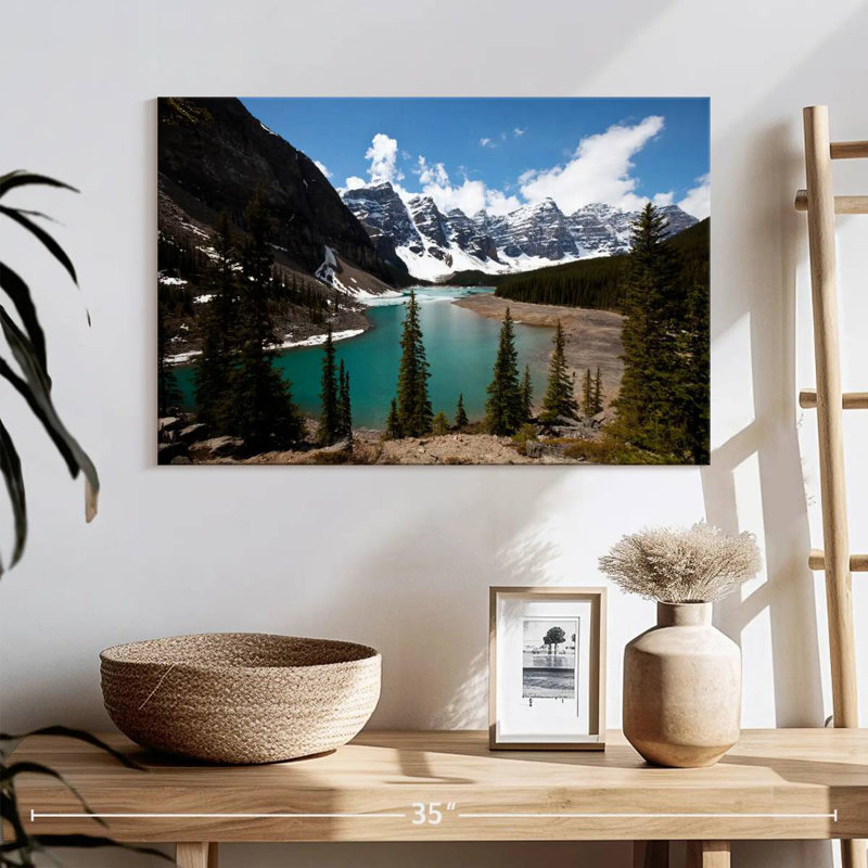 Alvord Moraine Lake à Banff Park, H 16 po x l 24 po