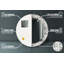 Huldar Glass Flat Wall Mirror