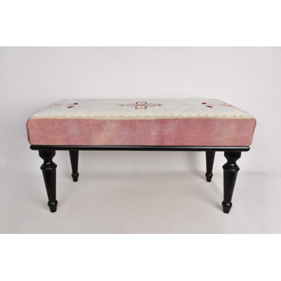 Ottoman Bench Minimal Bench, Upholstered Bench, Turkish Rug Bench, Kilim Bench, Home Decor Bench, Handmade Bench, Bohemian Bench, Desk Bench