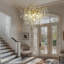 10 - Light Dimmable Round Tree Branches Chandeliers With Crystal Accents-2032833876