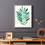 Palm Frond Flow III, reproduction encadrée - bois massif-1281264213-1281264211