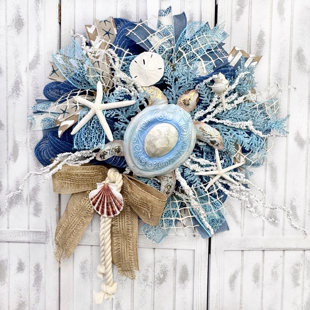 Handcrafted Burlap 16'' Wreath